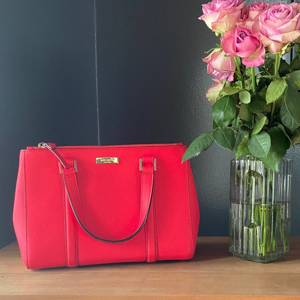 Kate Spade Bright Pink Purse - Picture 2 of 15